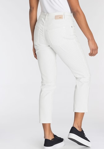 MAC Slimfit Jeans in Weiß