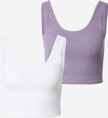 WEEKDAY Top 'Elvira' in Purple: front