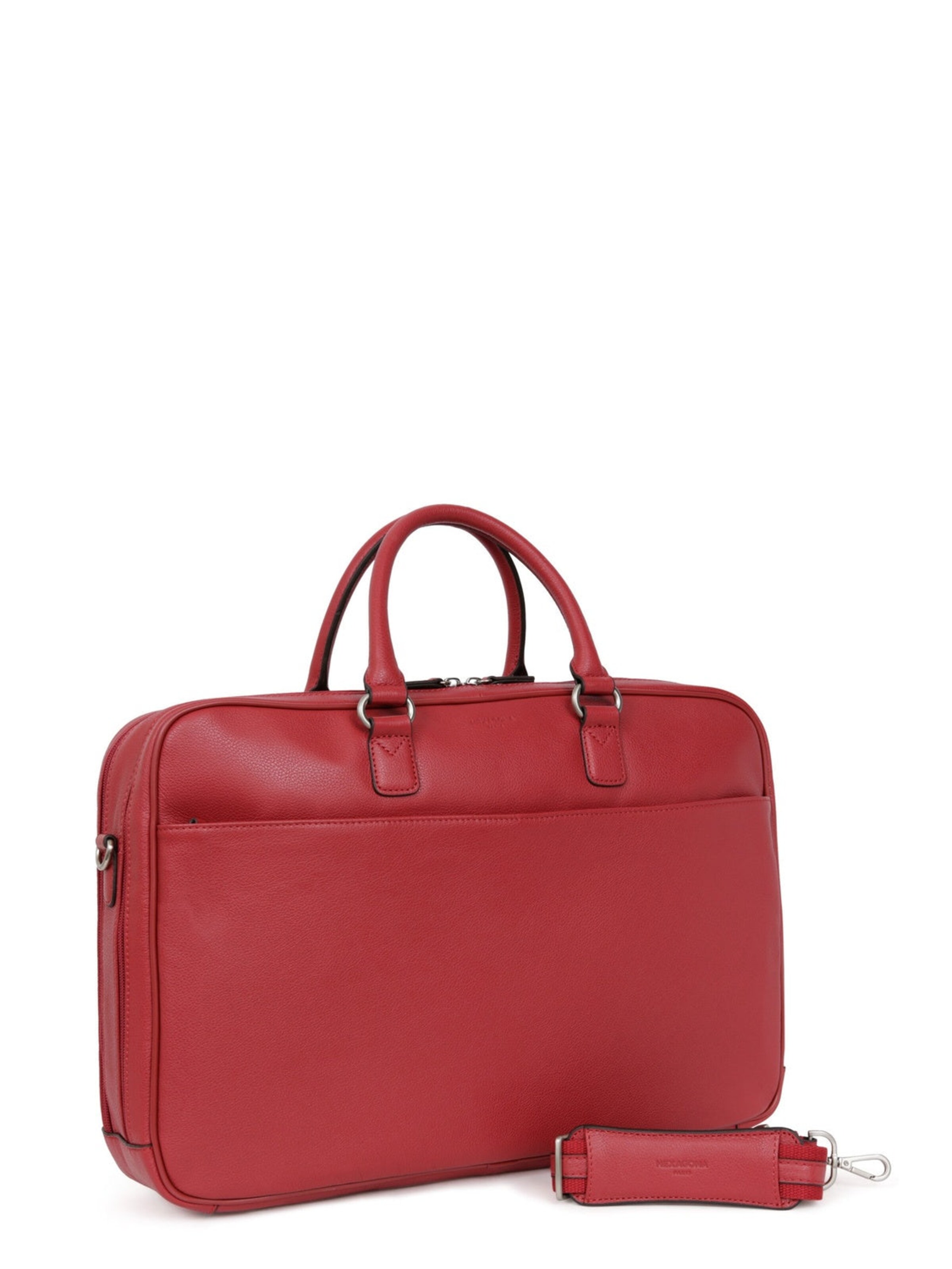 Borsa a mano 'Confort Business' di Hexagona in rosso