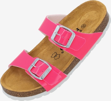 Palado Slippers 'Samos ' in Pink: front