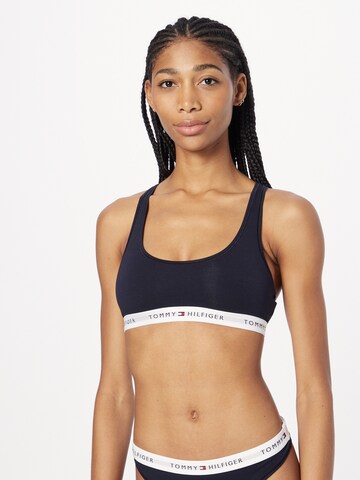 Tommy Hilfiger Underwear Bralette Bra in Blue: front