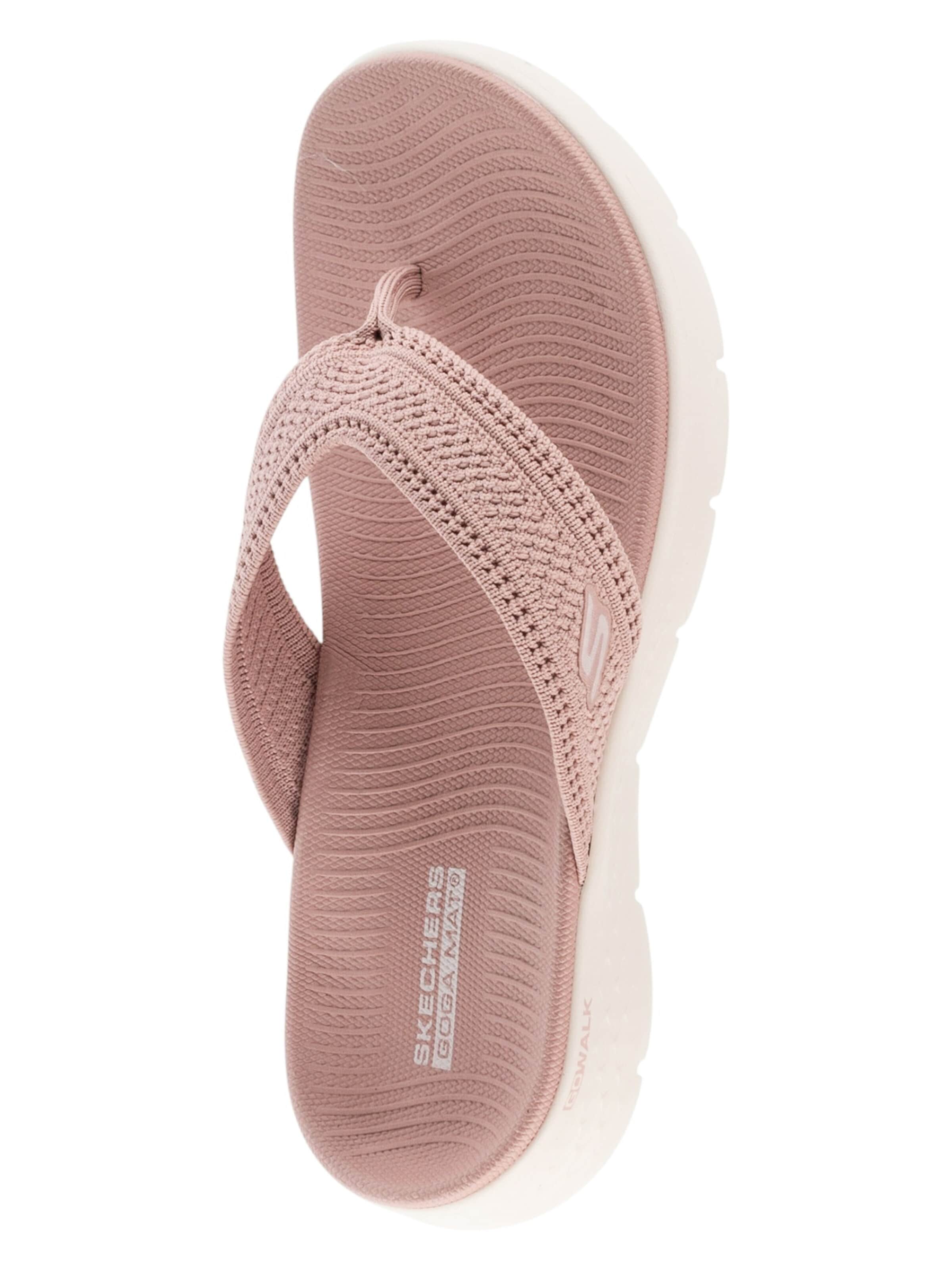 SKECHERS Teenslipper 'Skechers Go Walk Flex Sandal - Holly' in Roze