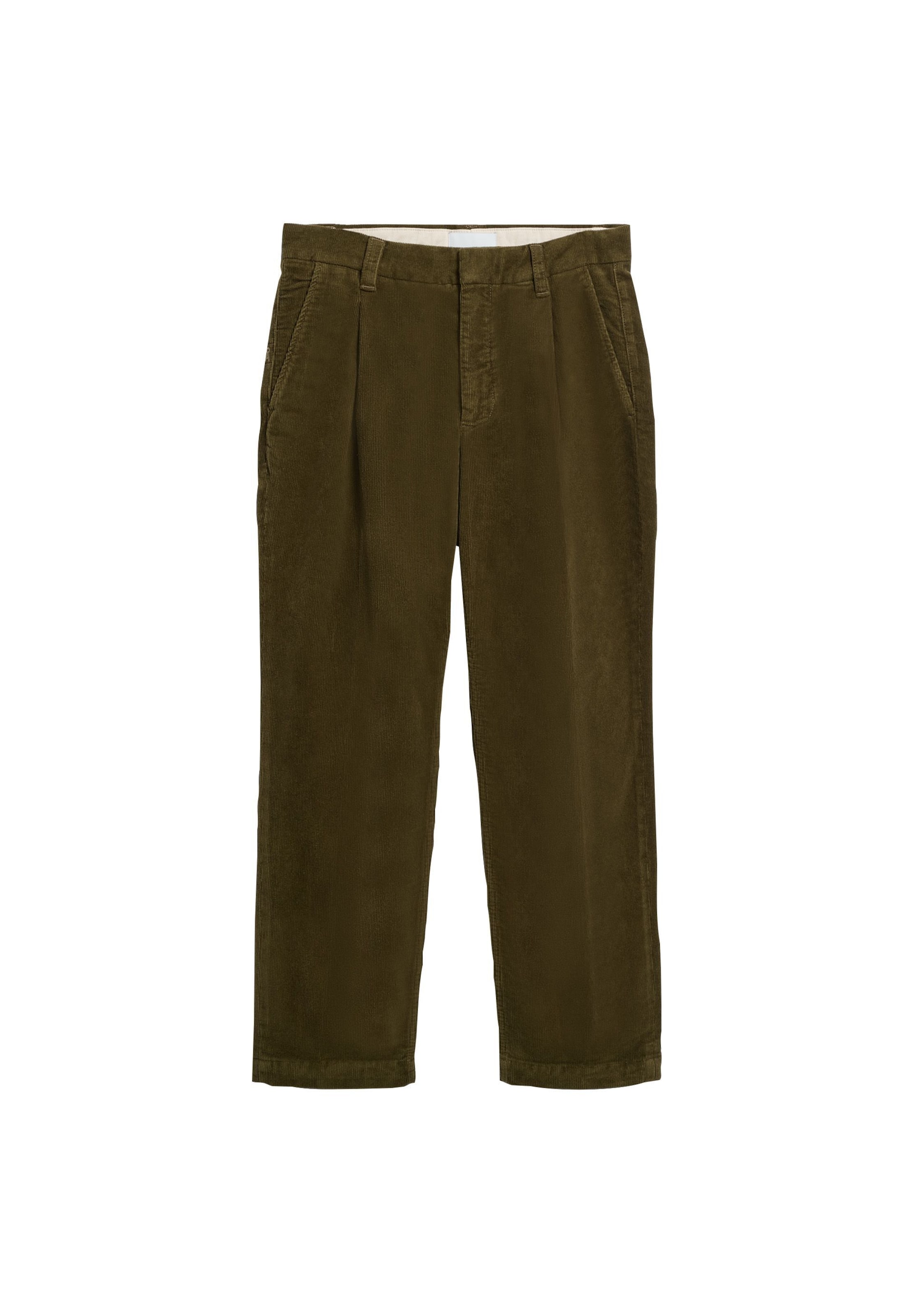 ARMEDANGELS Hose TAAMIR CORDUROY in Grün: Vorderseite