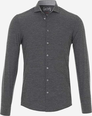 Hatico Slim Fit Hemd in Grau: predná strana