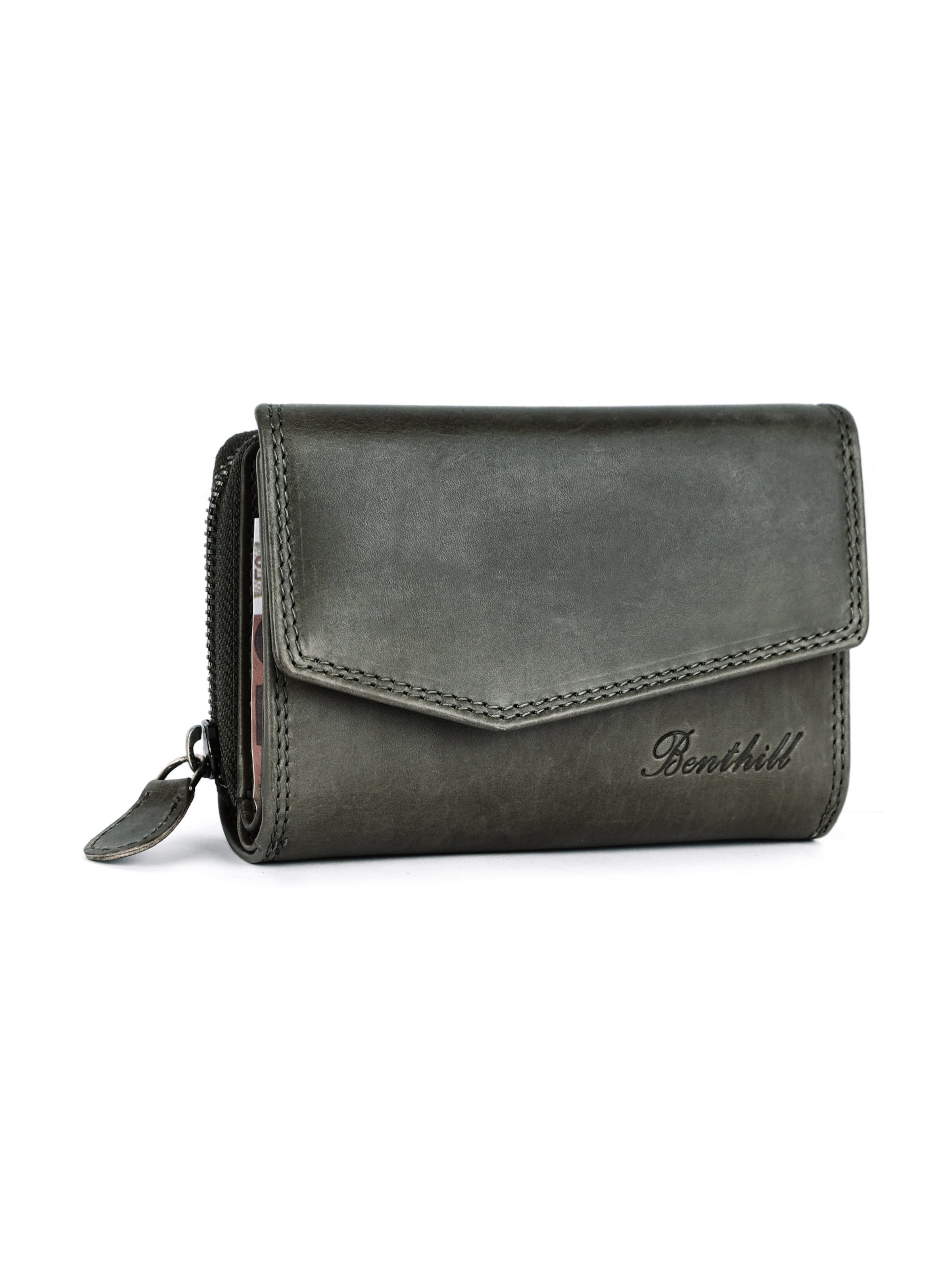 Benthill Wallet in Green: front