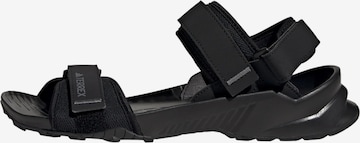 ADIDAS TERREX - Sandalias 'Hydroterra' en negro: frente