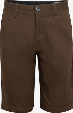 Volcom Regular Chino Pants in Green: front