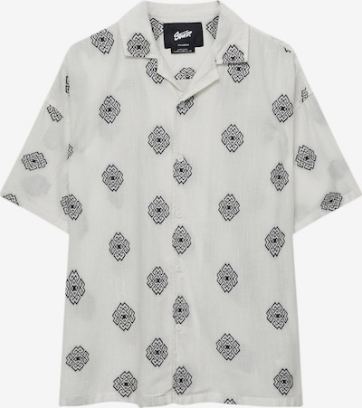 Pull&Bear Hemd in schwarz / weiß, Produktansicht