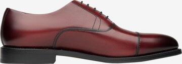 Henry Stevens Lace-Up Shoes 'Marshall CO' in Red