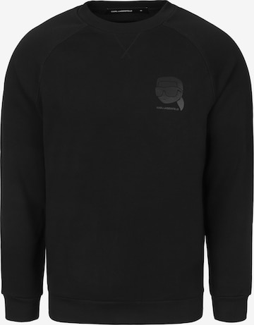 Karl Lagerfeld Sweatshirt in Schwarz: Vorderseite