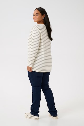 KAFFE CURVE Shirt 'KC Winni' in Beige