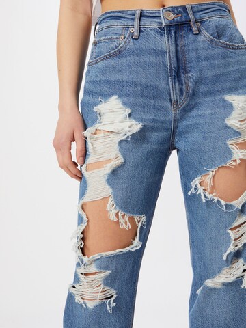 American Eagle Regular Jeans in Blauw