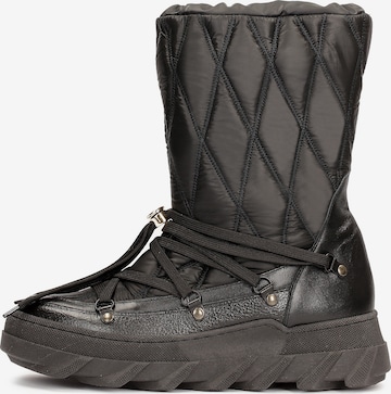 Boots di Kazar in nero: frontale