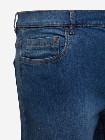 Coupe slim Jean BURTON MENSWEAR LONDON en bleu