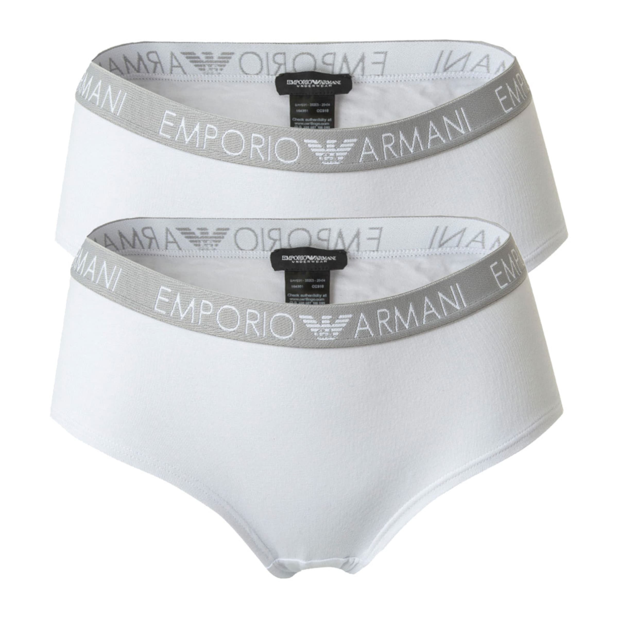Panty di Emporio Armani in bianco: frontale