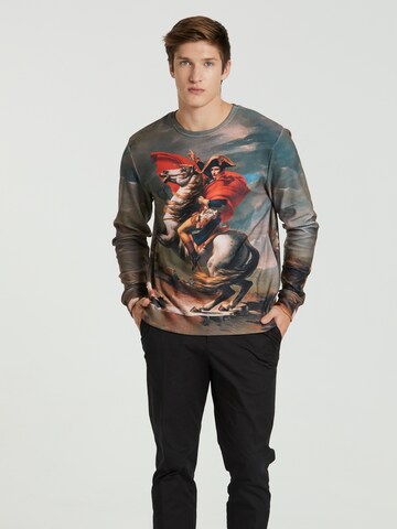 Mr. Gugu & Miss Go Sweatshirt 'Napoleon Crossing' in Mischfarben