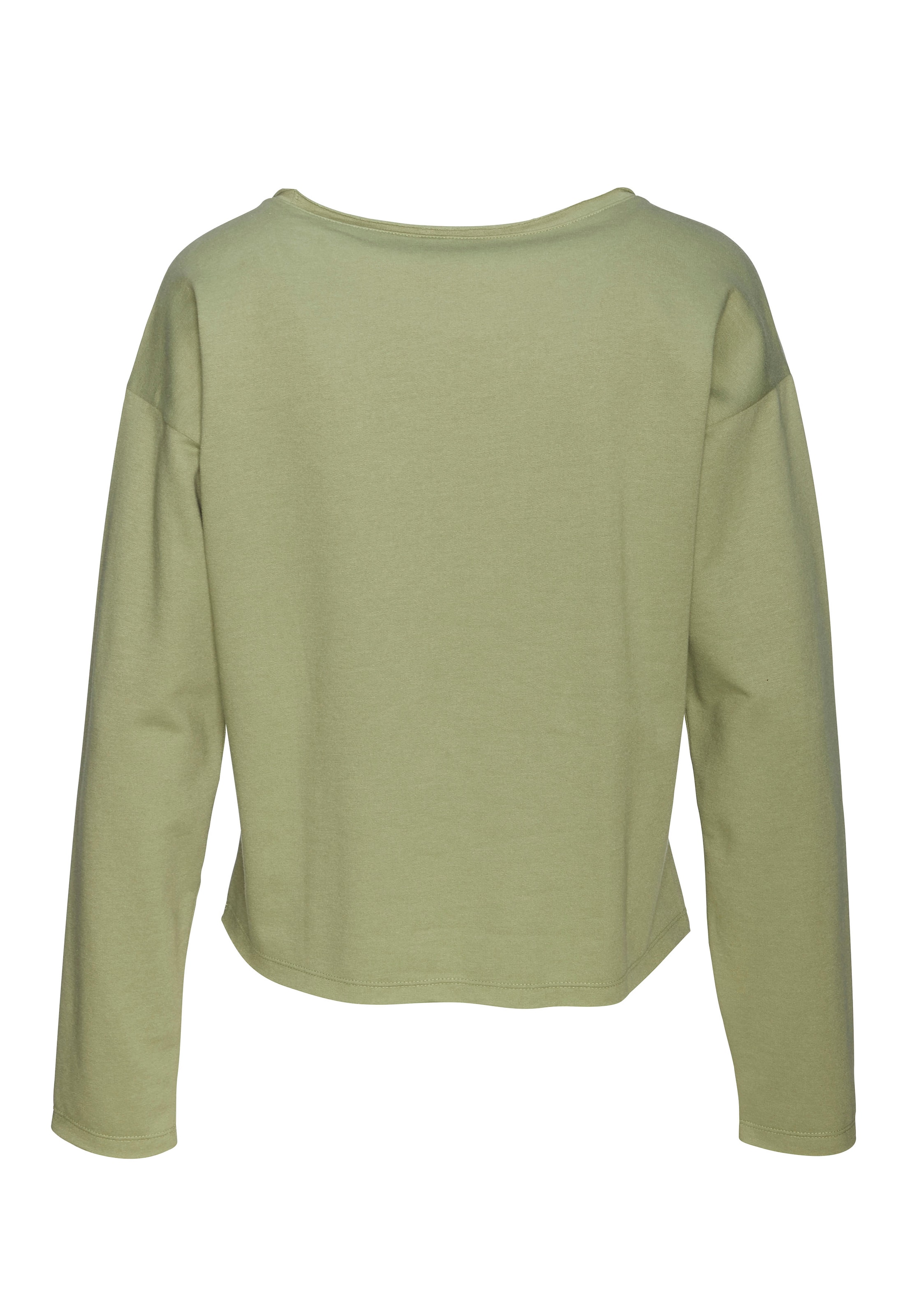 LASCANA Sweatshirt in Green