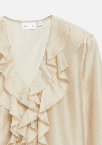 COMMA Bluse in Beige