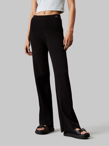 Regular Pantalon Calvin Klein Jeans en noir : devant