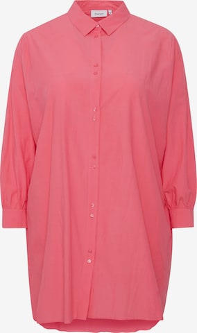 Camicia da donna 'Vibi' di Fransa Curve in rosa: frontale