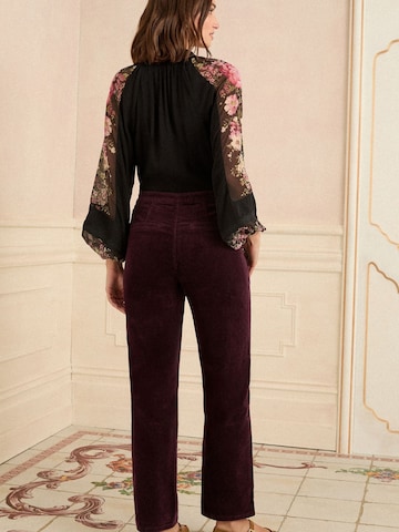 regular Pantaloni di love & roses in rosso