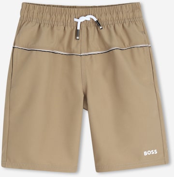 BOSS Uimashortsit värissä beige: etupuoli