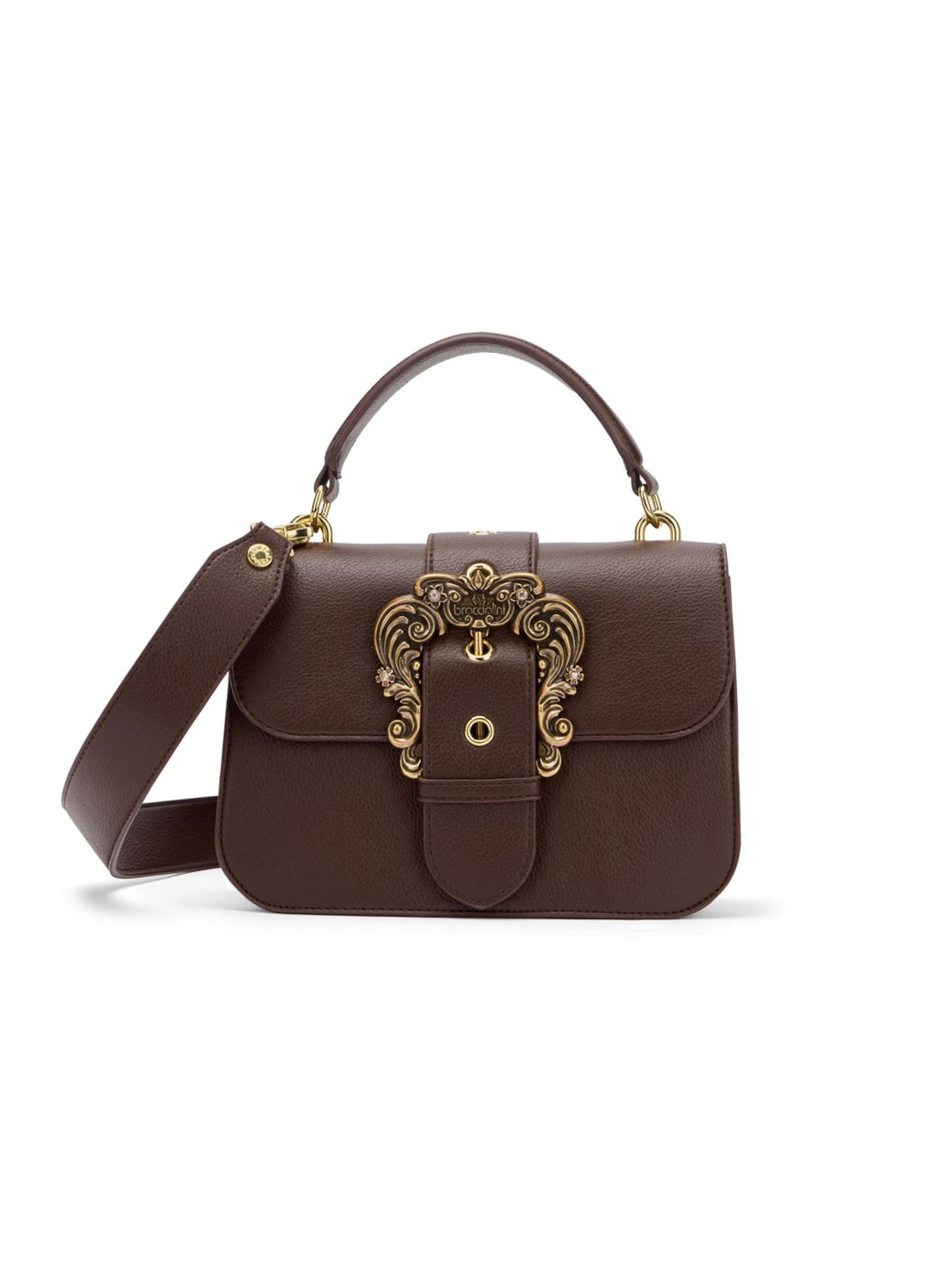 Braccialini Handtasche 'Baroque'‌‌‌‌ in Braun: Vorderseite