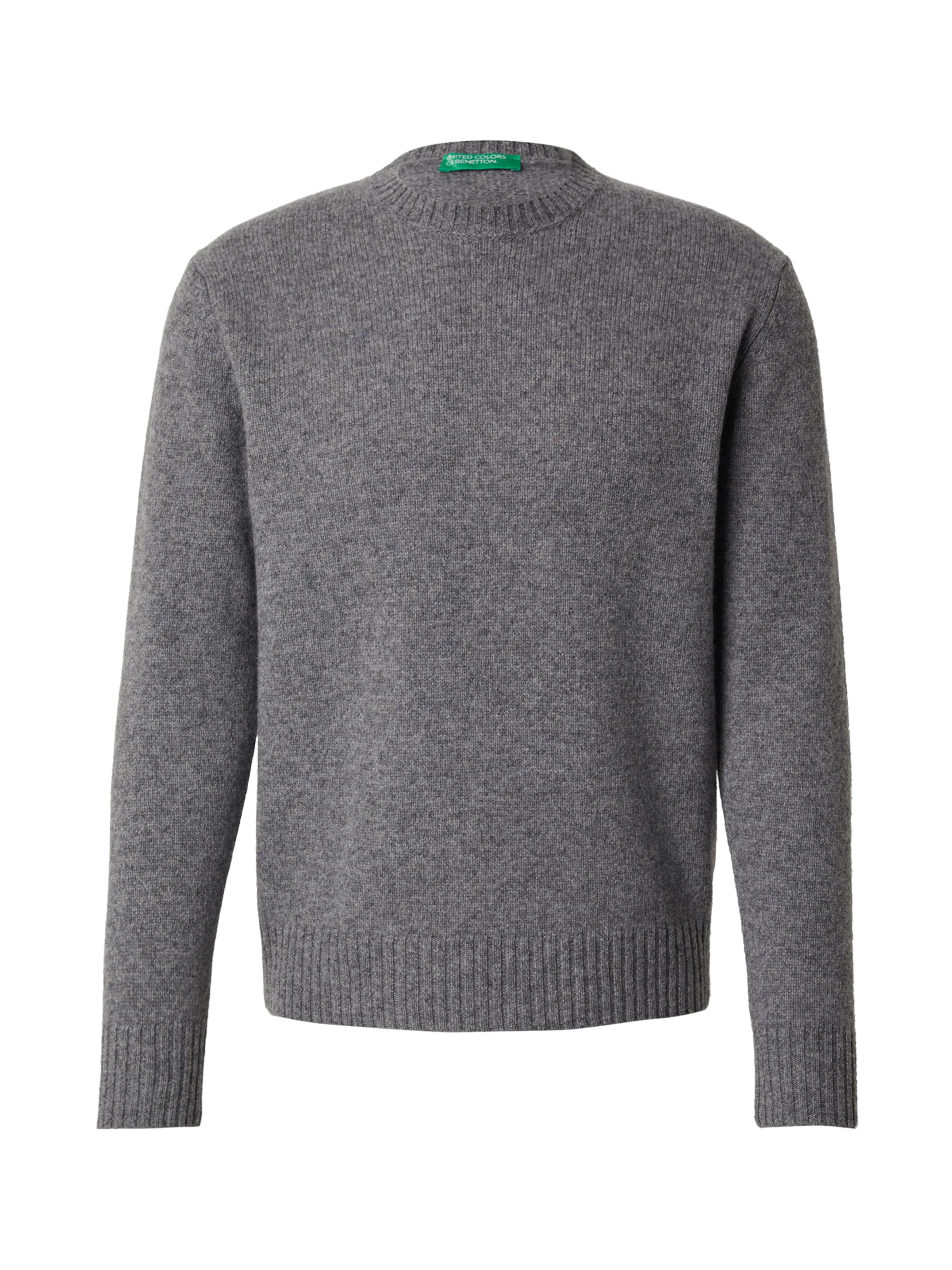 UNITED COLORS OF BENETTON Tröja i gråmelerad, Produktvy