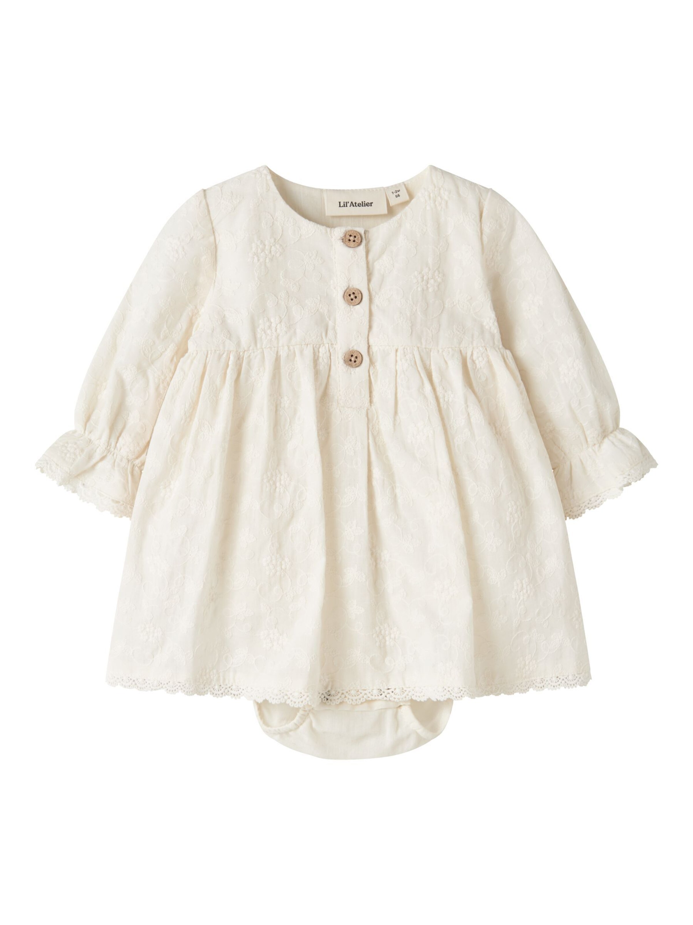 Lil'Atelier Kjole i beige: forside