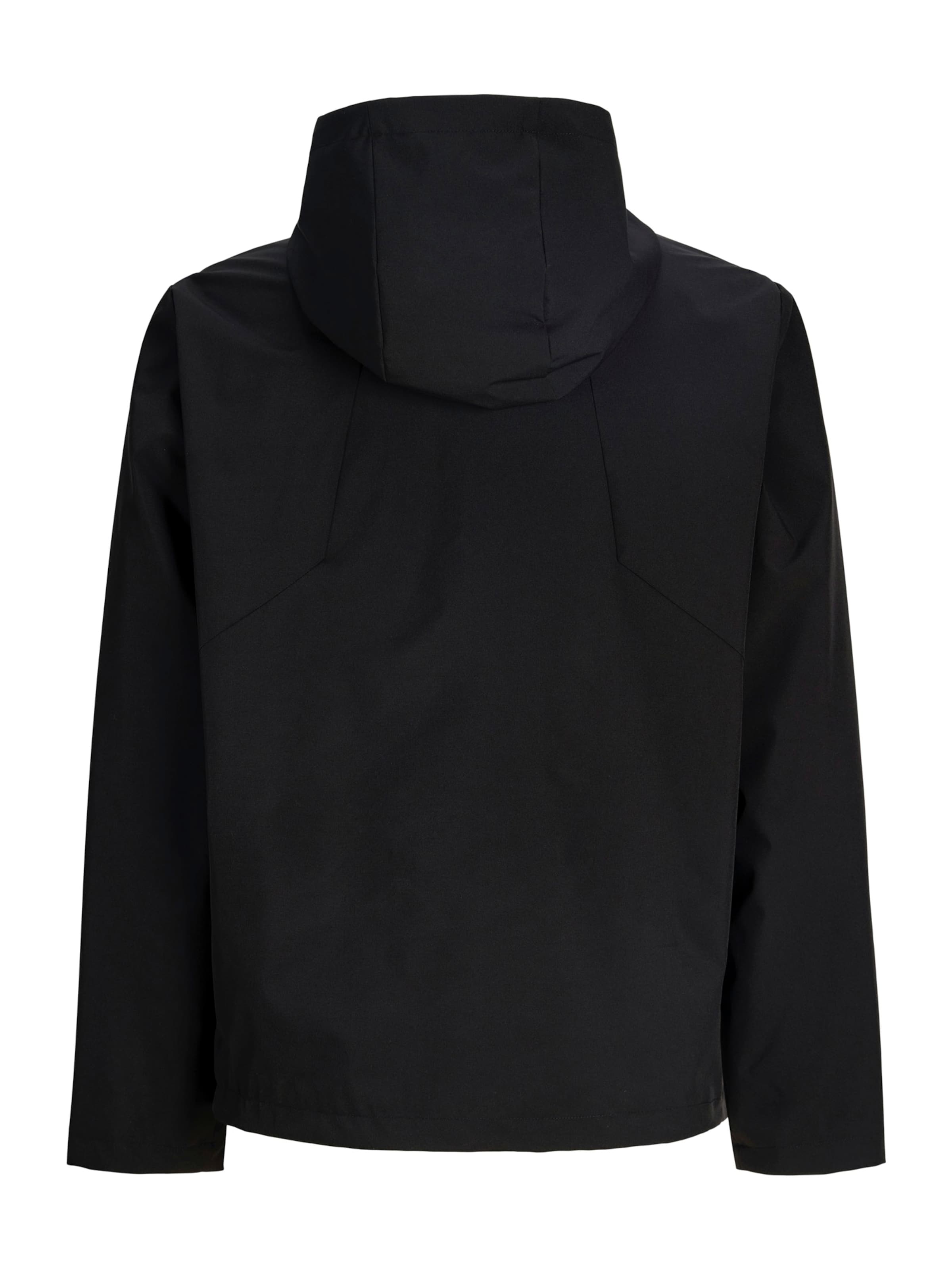 Veste mi-saison 'JWHFusion' JACK & JONES en noir : derrière