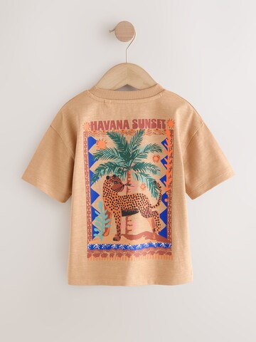 T-Shirt Next en marron