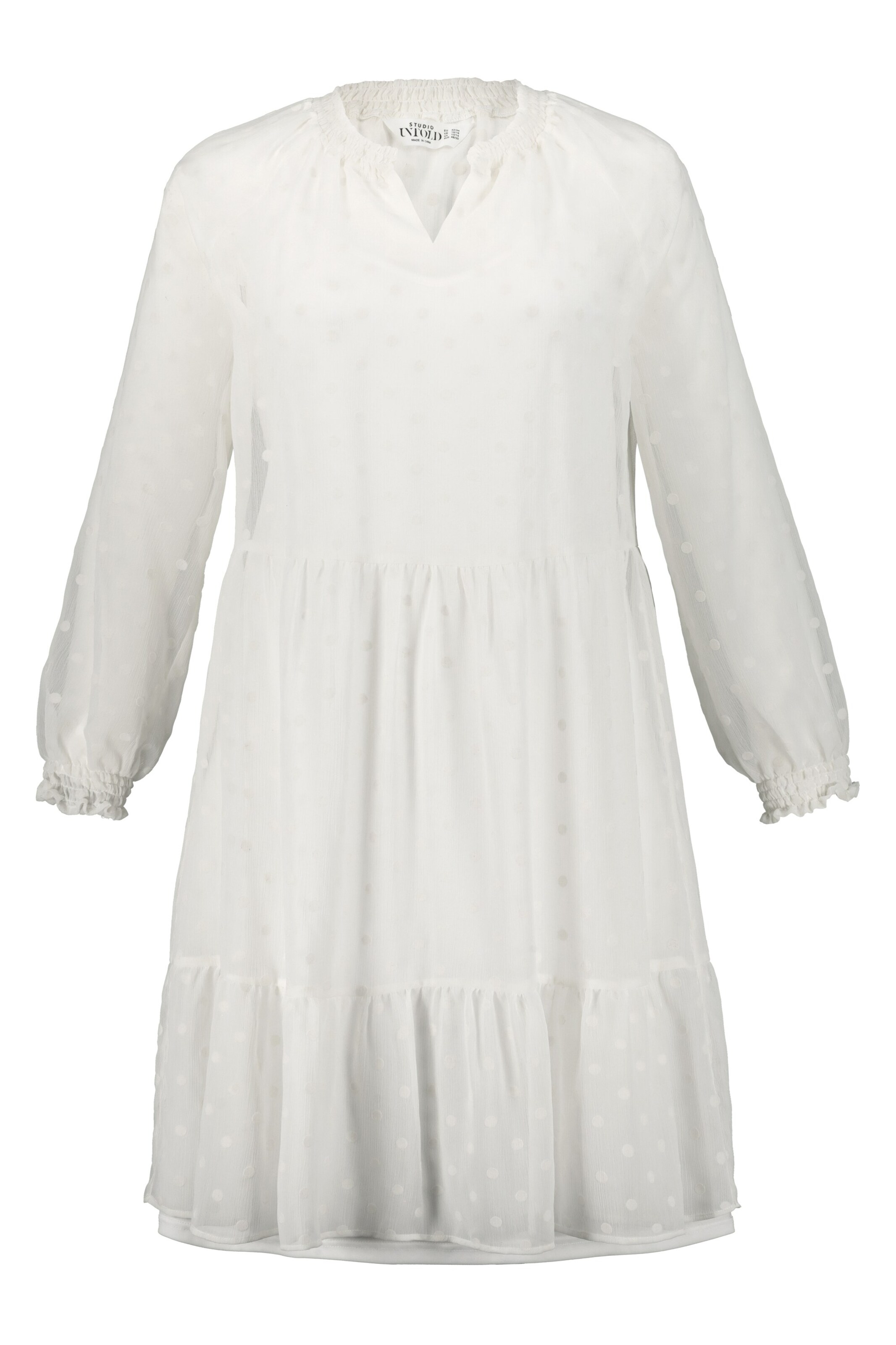 Frauen Große Größen Studio Untold Kleid '793070' in Offwhite - DJ97582 Frauen Große Größen Studio Untold Kleid '793070' in Offwhite - DJ97582
