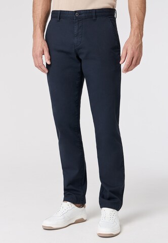 Coupe slim Pantalon chino ROY ROBSON en bleu : devant