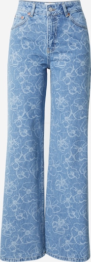 Global Funk Jeans i blå denim / ljusblå, Produktvy