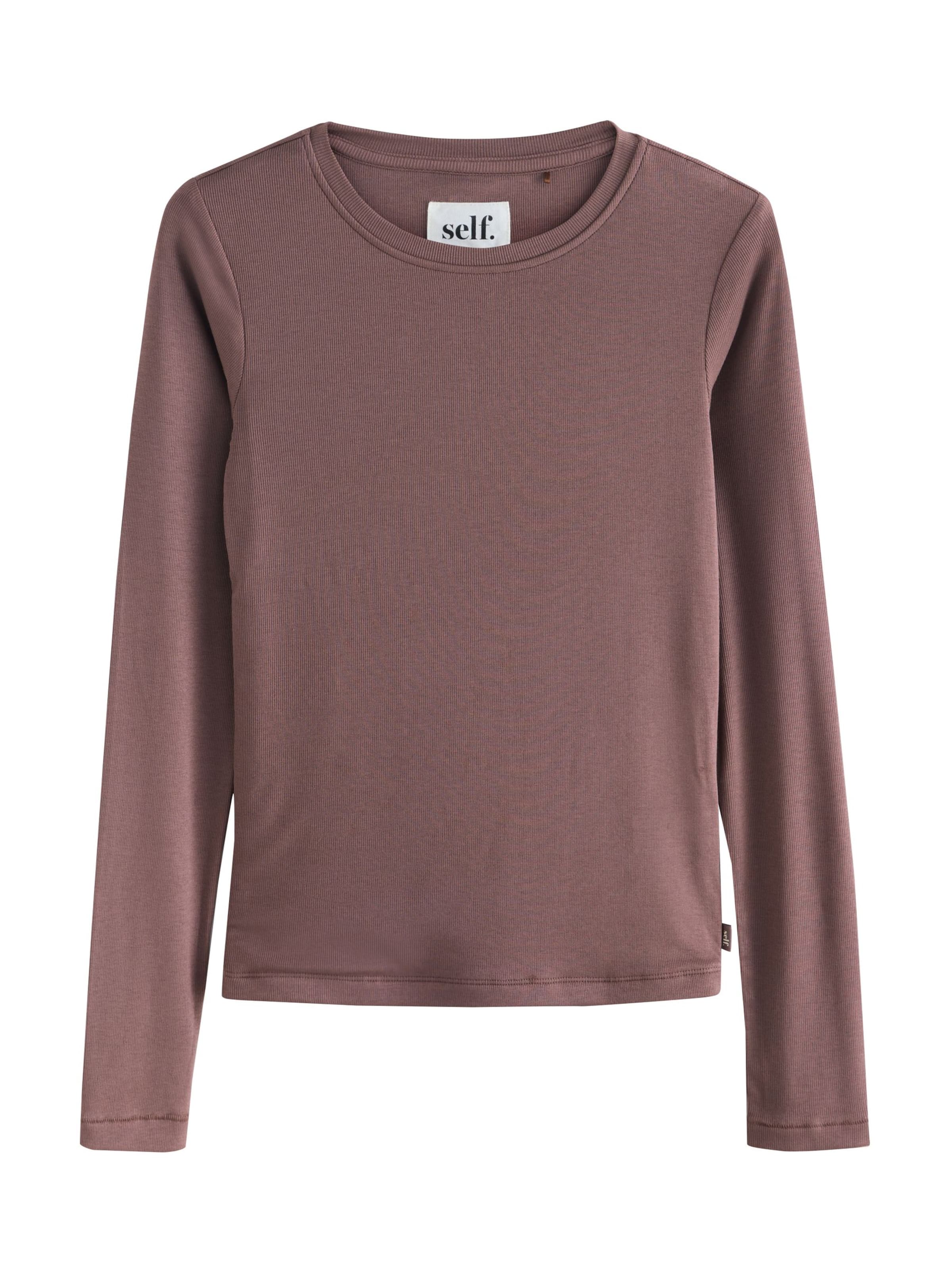 Shorty di self. in marrone