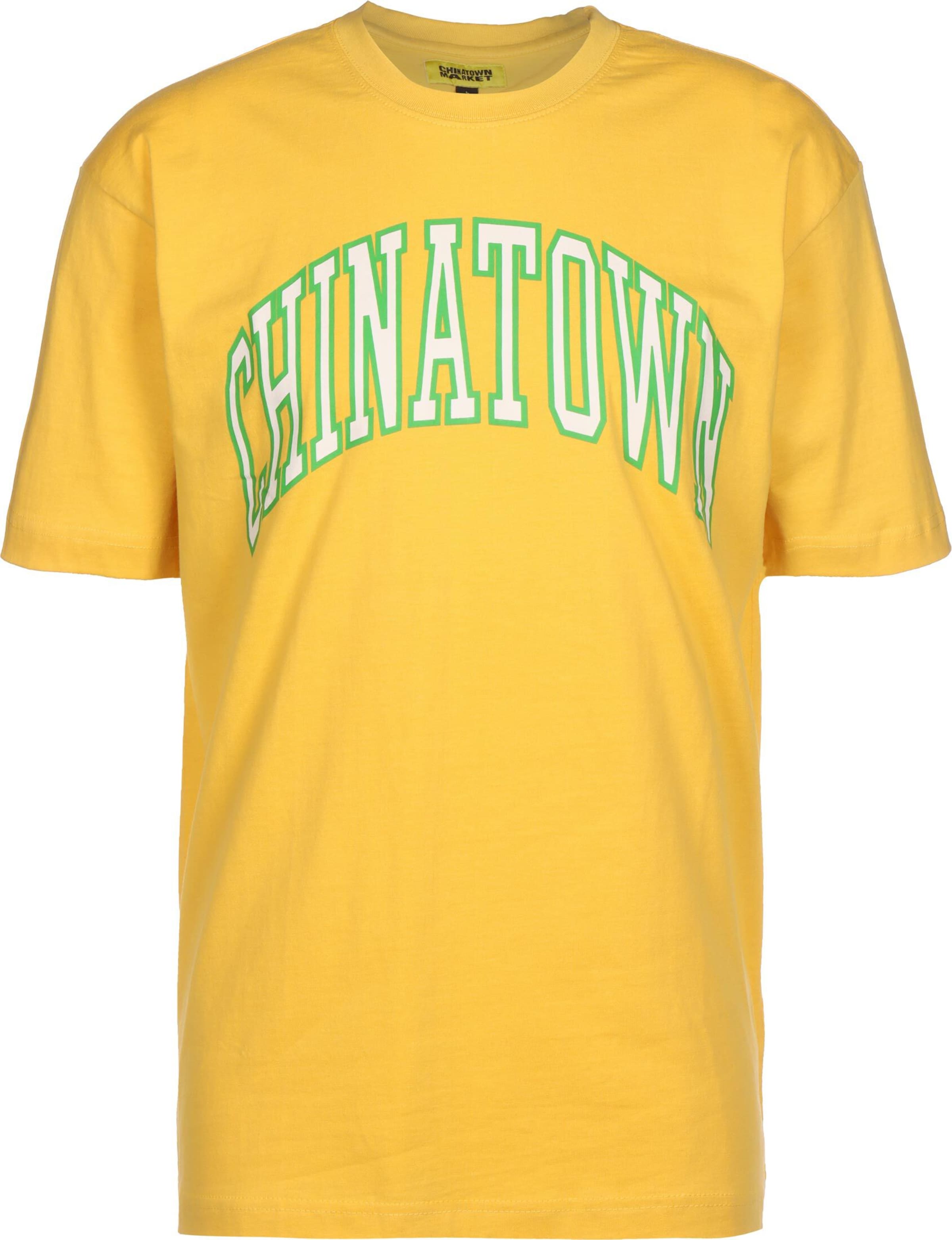 MARKET T-Shirt 'Uv Arc' in Gelb: Vorderseite