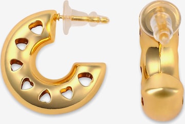 Cercei 'Tamela' de la SOHI pe auriu: față