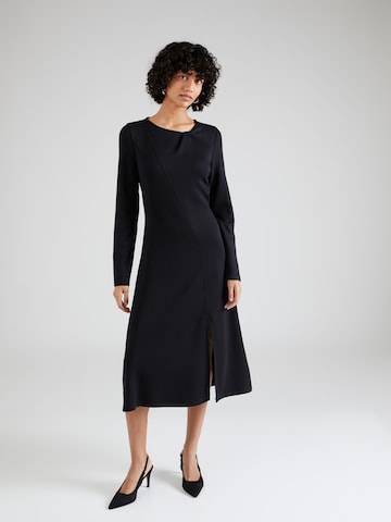 Robe TAIFUN en noir : devant