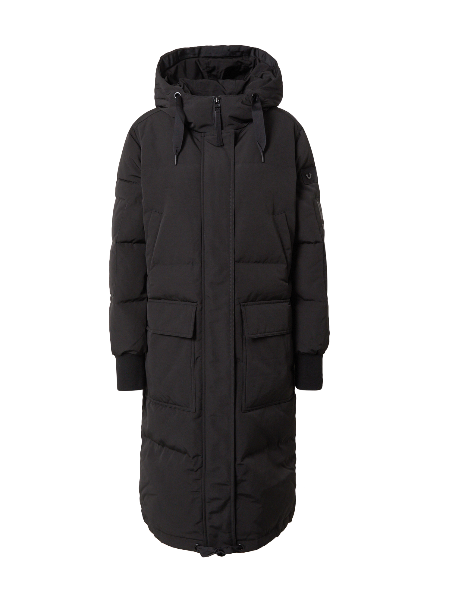 True Religion Parka invernale in Nero 