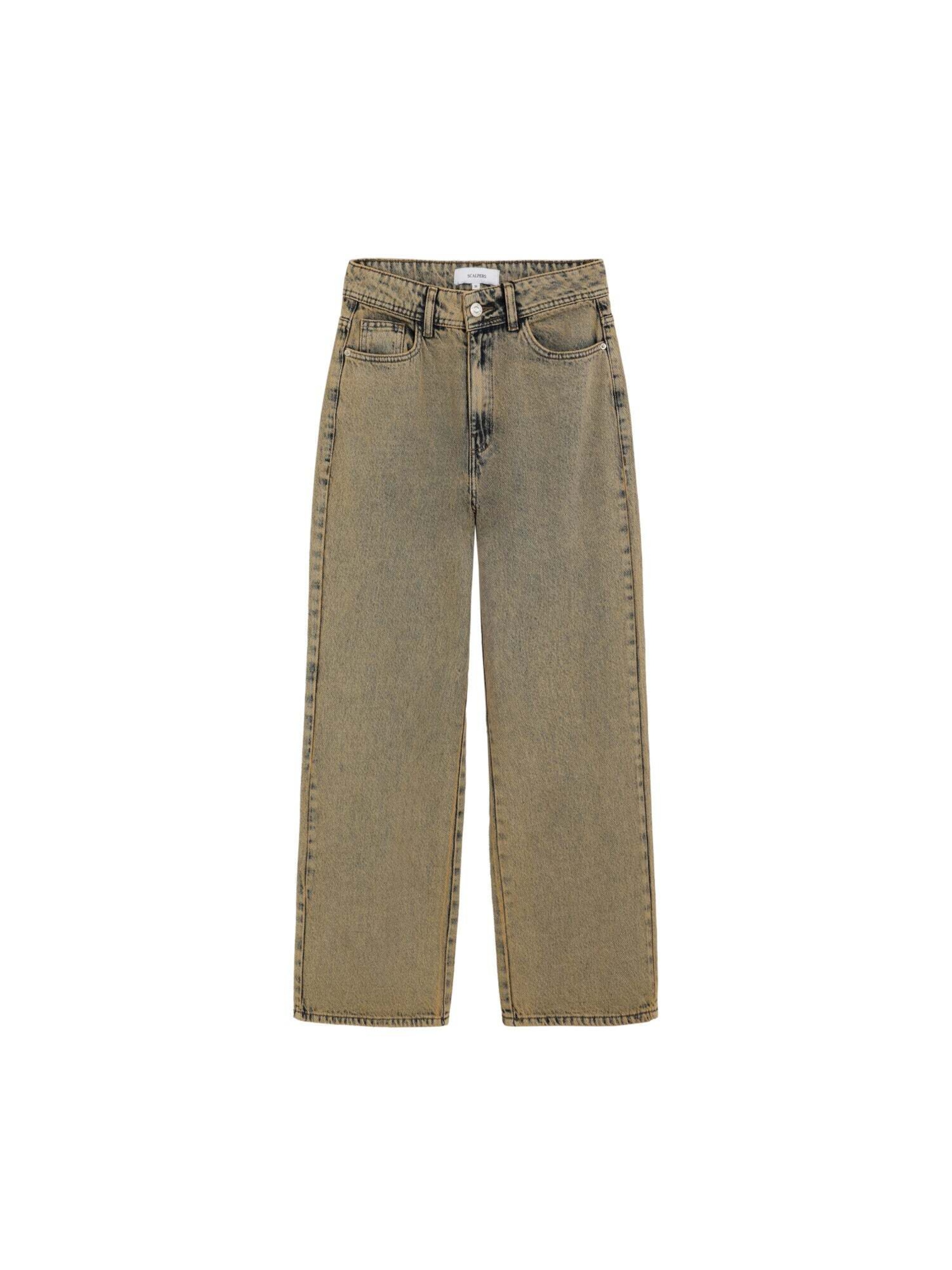 Scalpers Loose fit Jeans in Green: front