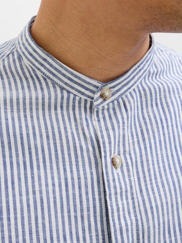 Slim fit Camicia 'JJESummer Band' di JACK & JONES in blu
