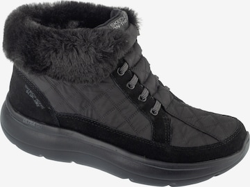 Bottes à lacets SKECHERS en noir : devant