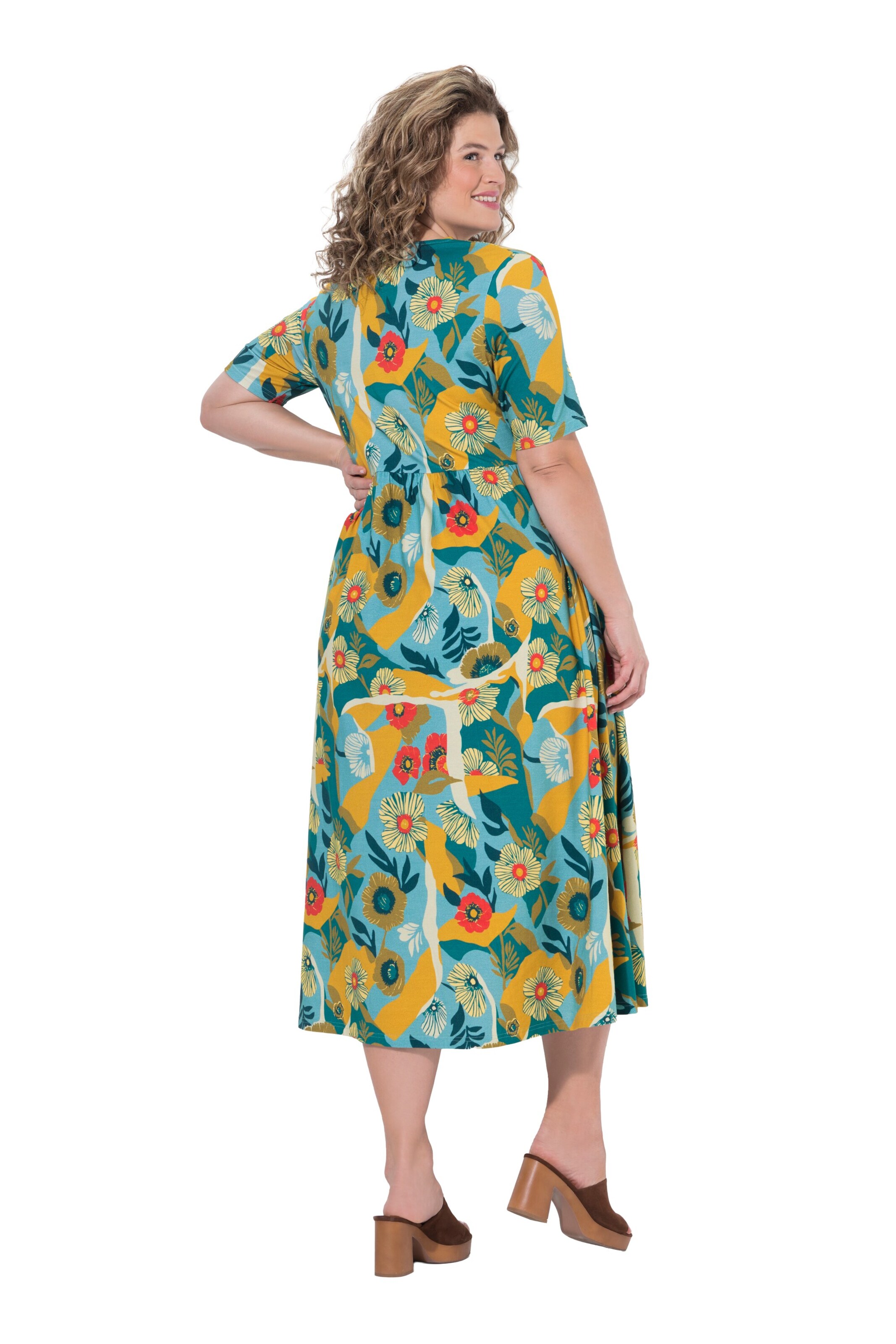 Ulla Popken Kleid in Gelb