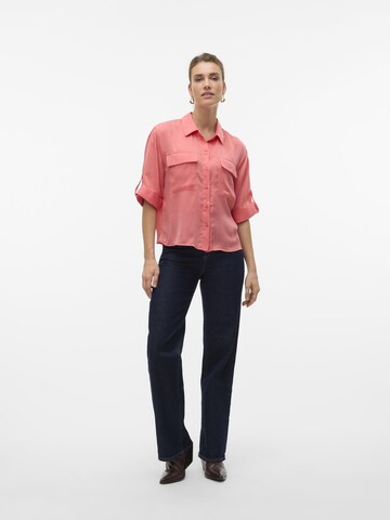 VERO MODA - Blusa 'VMFabiana' en rosa