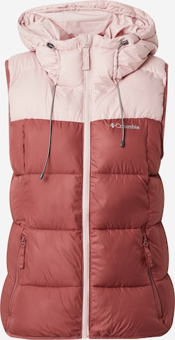 COLUMBIA Sportbodywarmer 'Pike Lake II' in Rood: voorkant