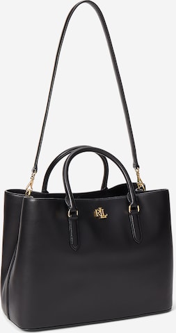 Lauren Ralph Lauren Ročna torbica 'MARCY' | črna barva: sprednja stran