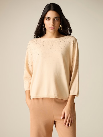 oltre - Jersey en beige