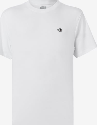 ELEMENT Majica 'PIZZA' u svijetlosmeđa / tamno narančasta / crna / bijela, Pregled proizvoda