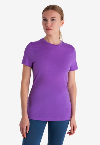 T-shirt fonctionnel 'Tech Lite III' ICEBREAKER en violet : devant