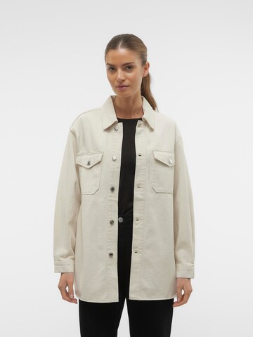 VERO MODA Blus 'Naya' i beige: framsida